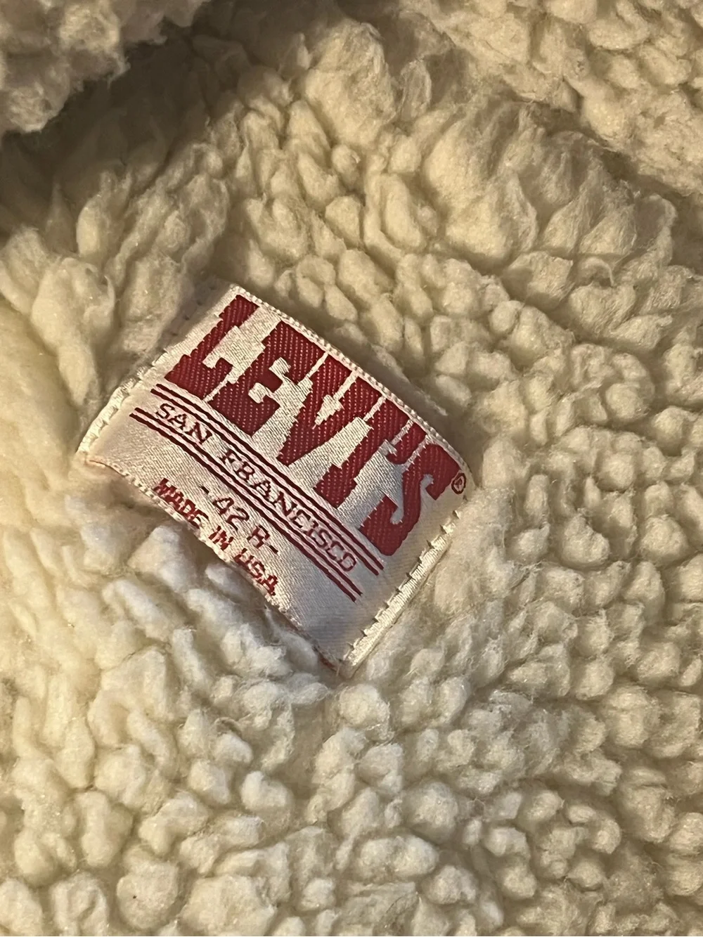 Men’s Levi Sherpa Jacket - Picture 3 of 6
